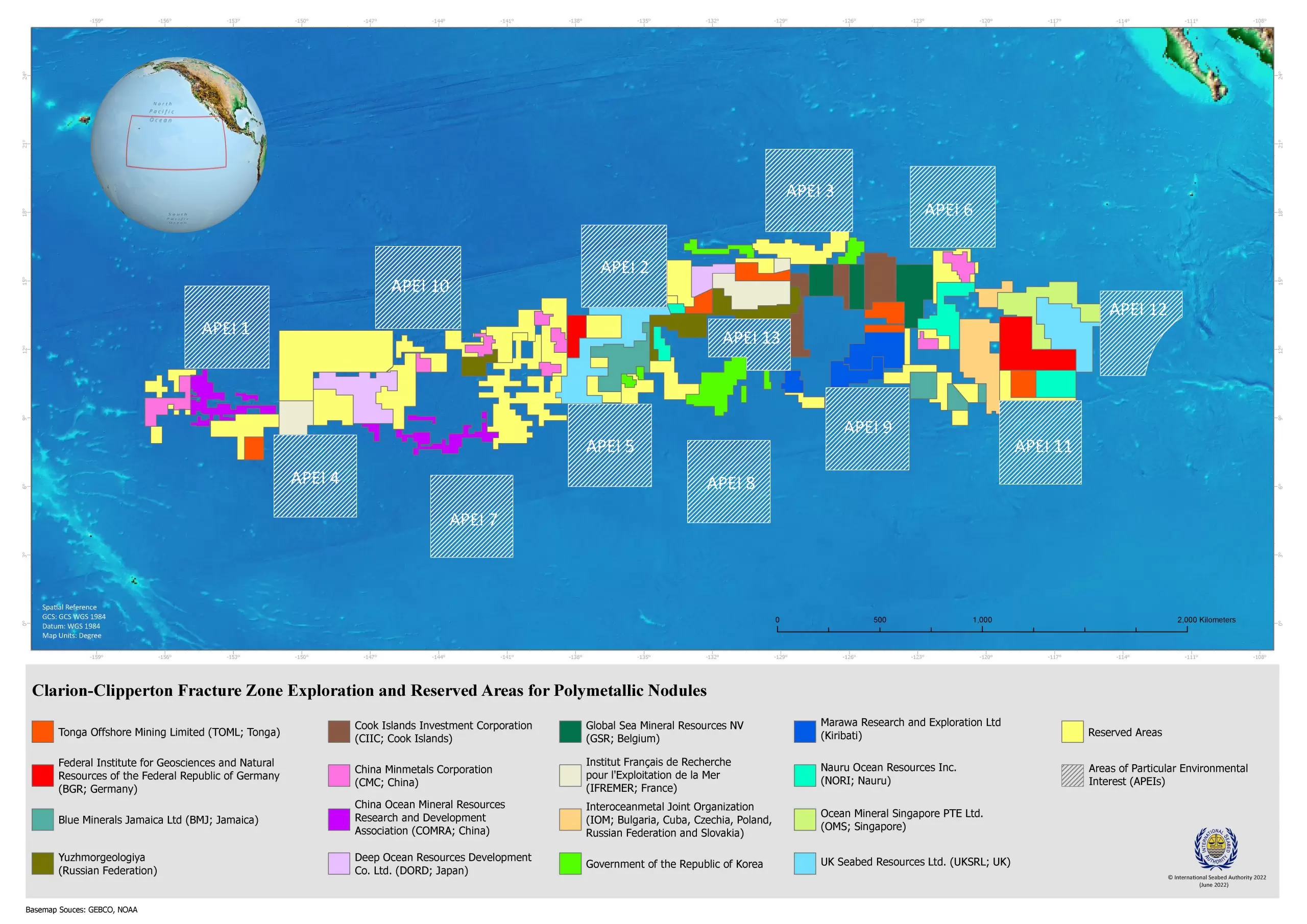 Clarion Clipperton Fracture Zone International Seabed Authority