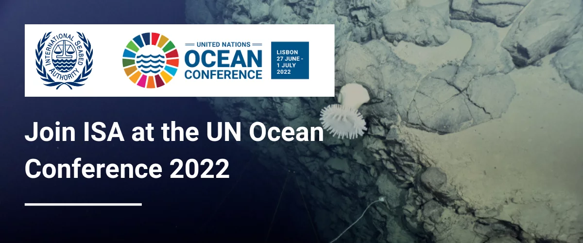 ISA at UNOC2022 banner ISA at UNOC2022 banner