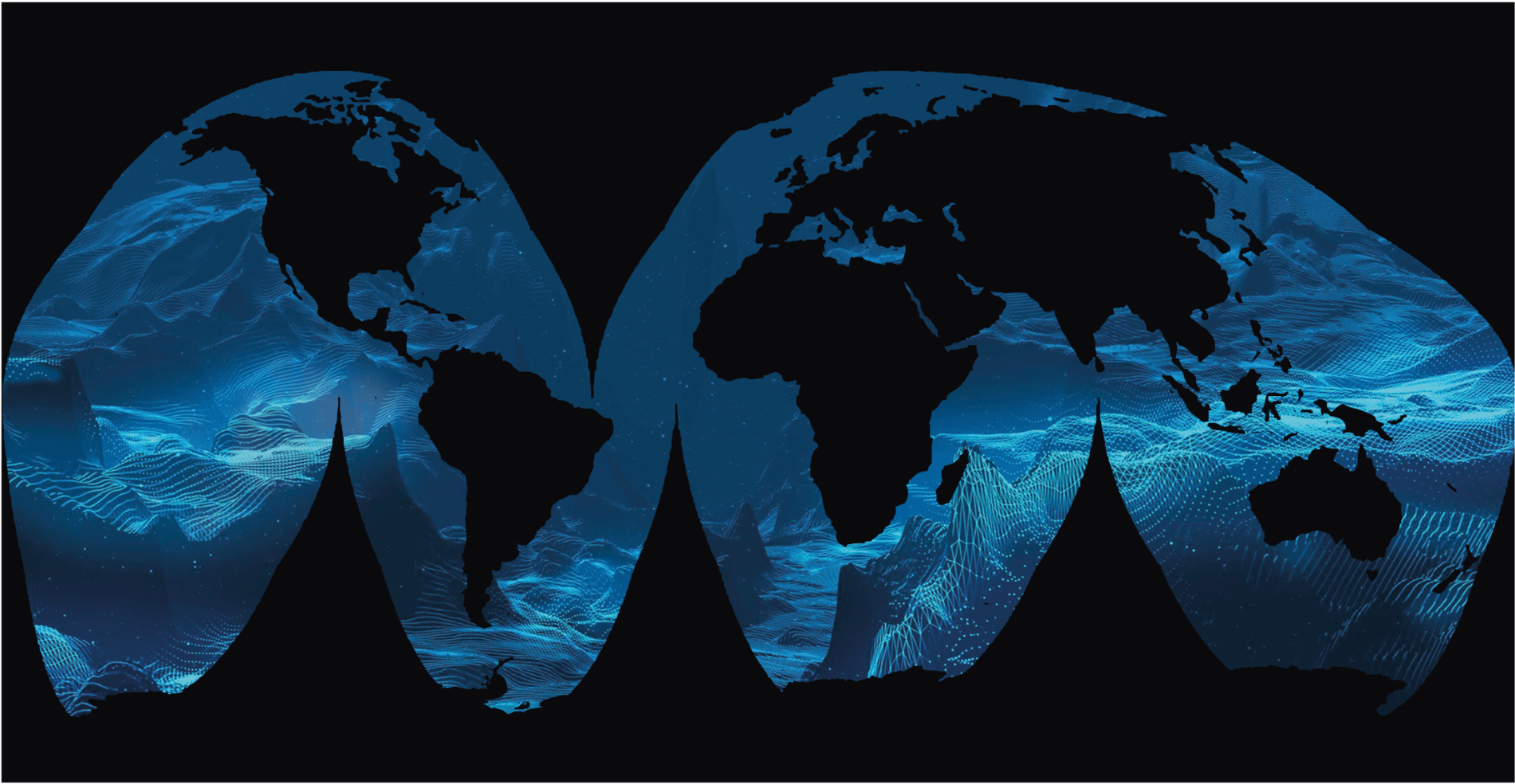 map world oceans