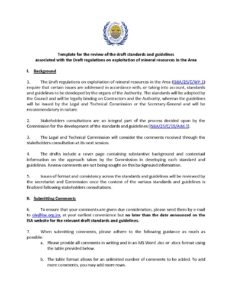 Guideline on application for approval of Plan of Work_ISA review ...