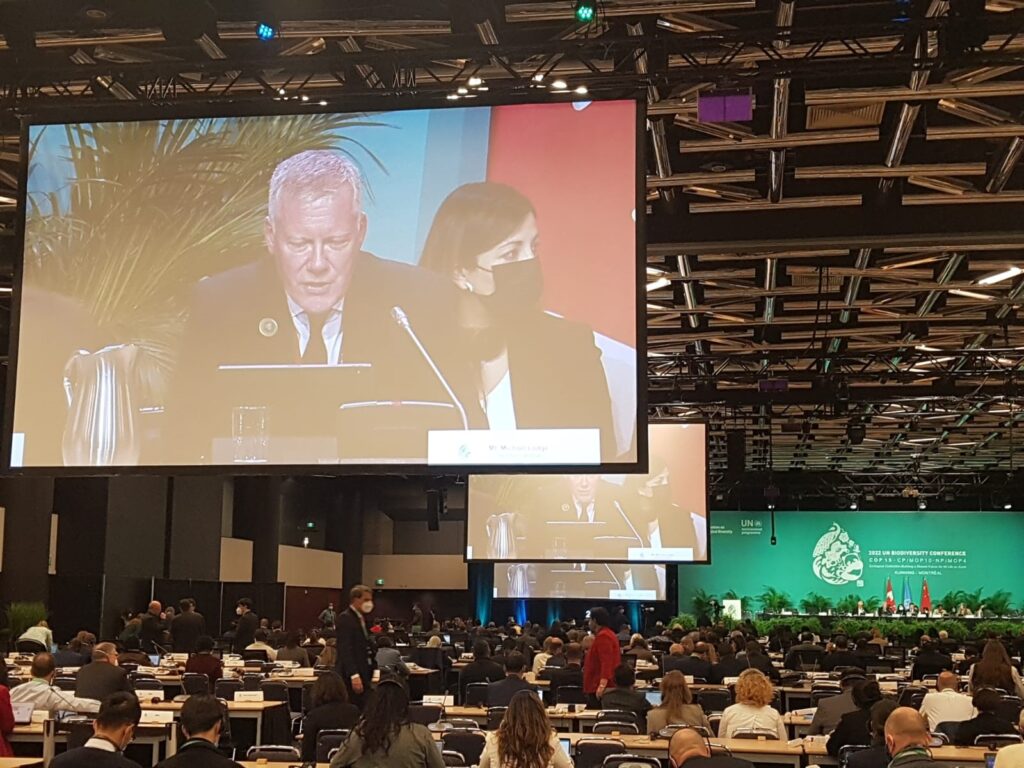 Contribution of ISA to the protection of biodiversity and the marine environment in support of the co-management of global commons highlighted at CBD COP-15